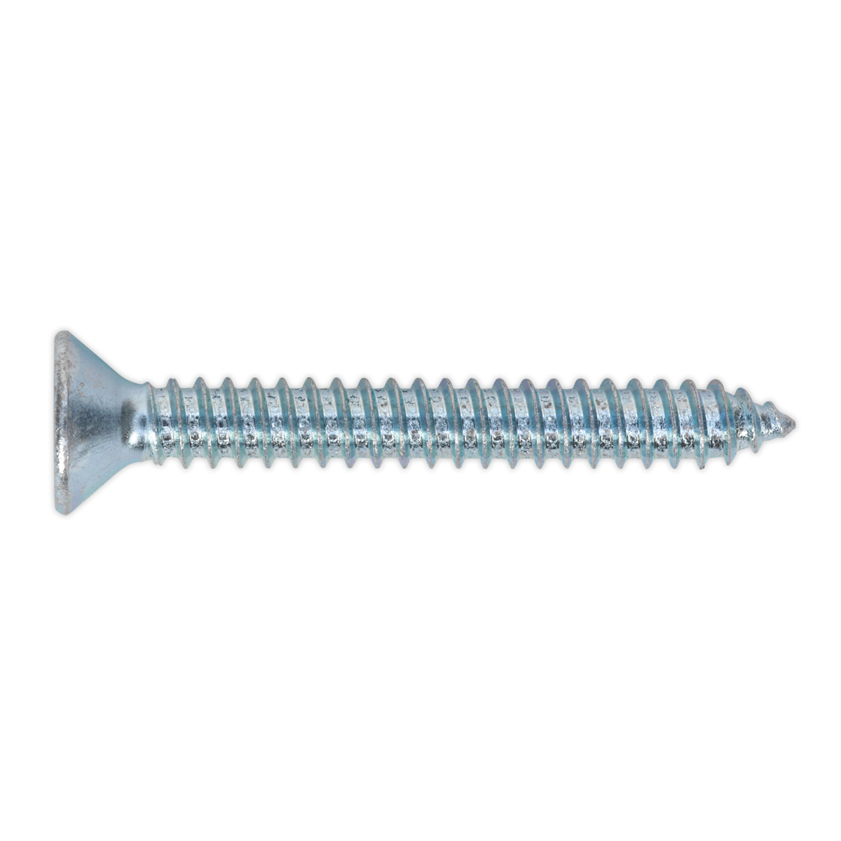 Sealey Self Tapping Screw 6.3 x 51mm Countersunk Pozi DIN 7982 100 Pieces ST6351