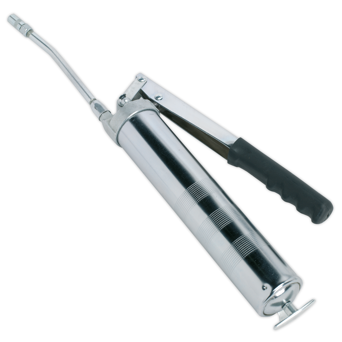 Sealey Side Lever Grease Gun With Rigid Delivery Tube 3-Way Fill Heavy Duty AK44