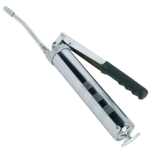 Sealey Side Lever Grease Gun With Rigid Delivery Tube 3-Way Fill Heavy Duty AK44