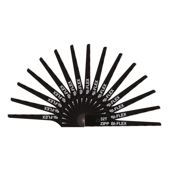 Sealey HSS Air Saw Blade Power Tool Accessory 32 TPI Pack of 15 Pcs SA345/B3215