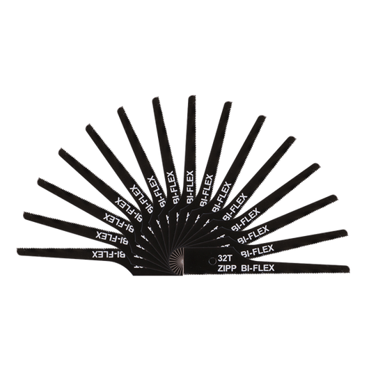 Sealey HSS Air Saw Blade Power Tool Accessory 32 TPI Pack of 15 Pcs SA345/B3215