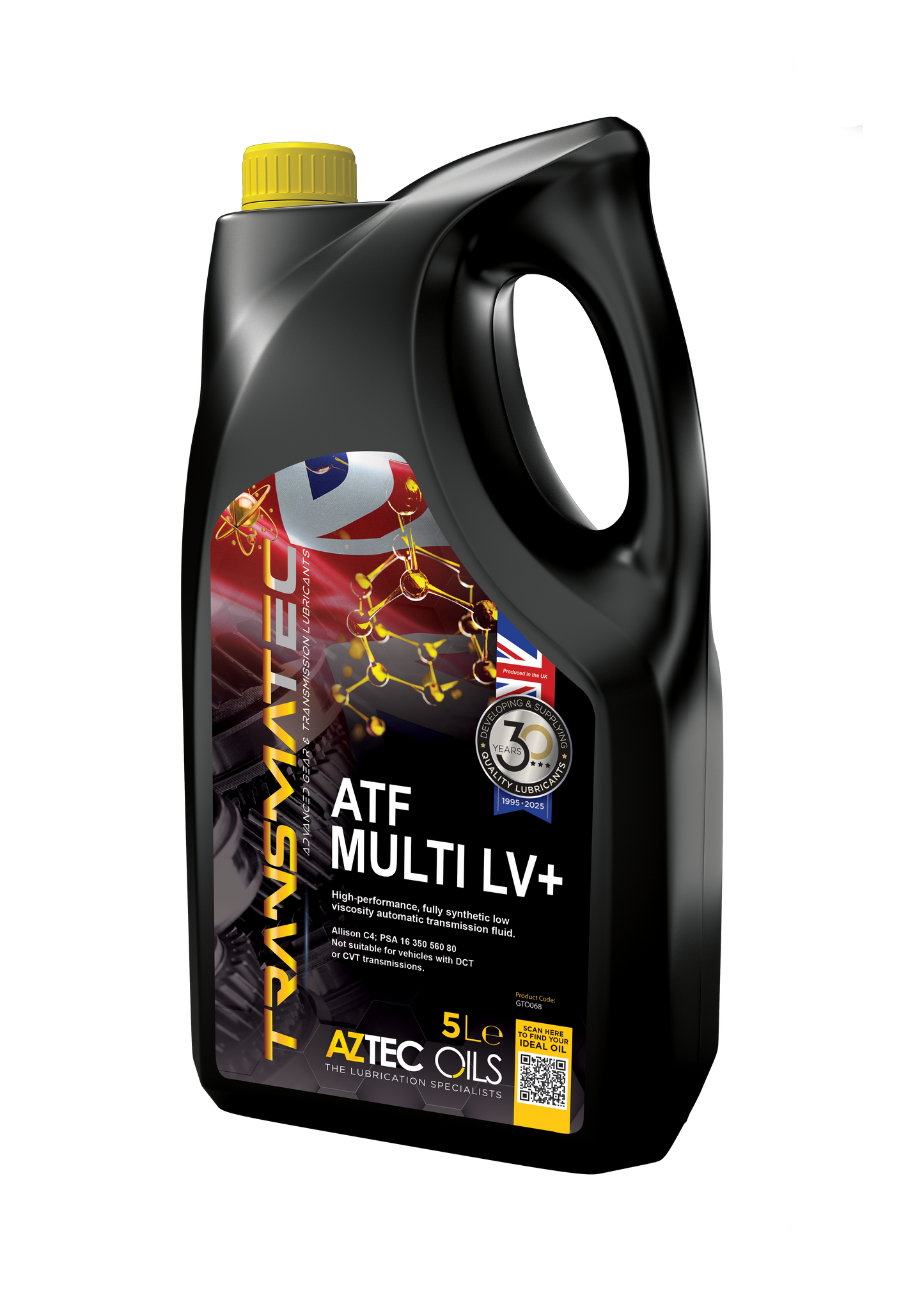 Automatic Gearbox Oil 5L TRANSMATEC ATF Multi LV+ Aztec Oils GTO068-S50