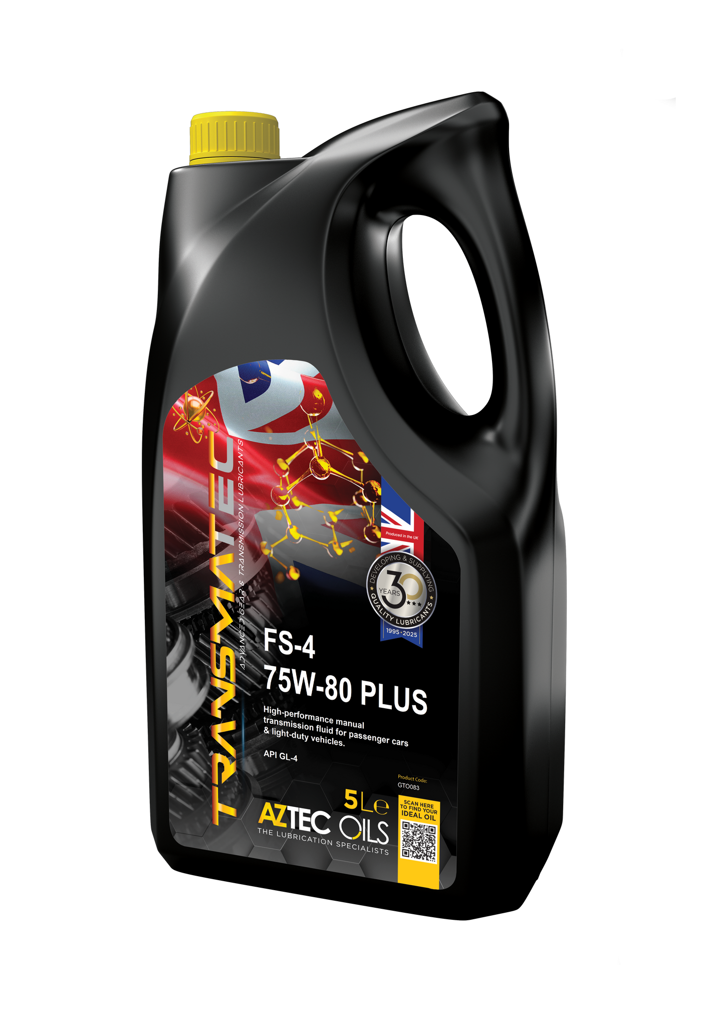 Manual Gearbox Oil 5L TRANSMATEC FS-4 75W-80 PLUS Fully Synthetic Aztec Oils