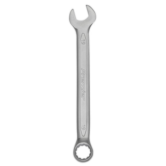 Sealey Combination Spanner Set 16 Pieces Chrome Vanadium Steel Spanners AK63255